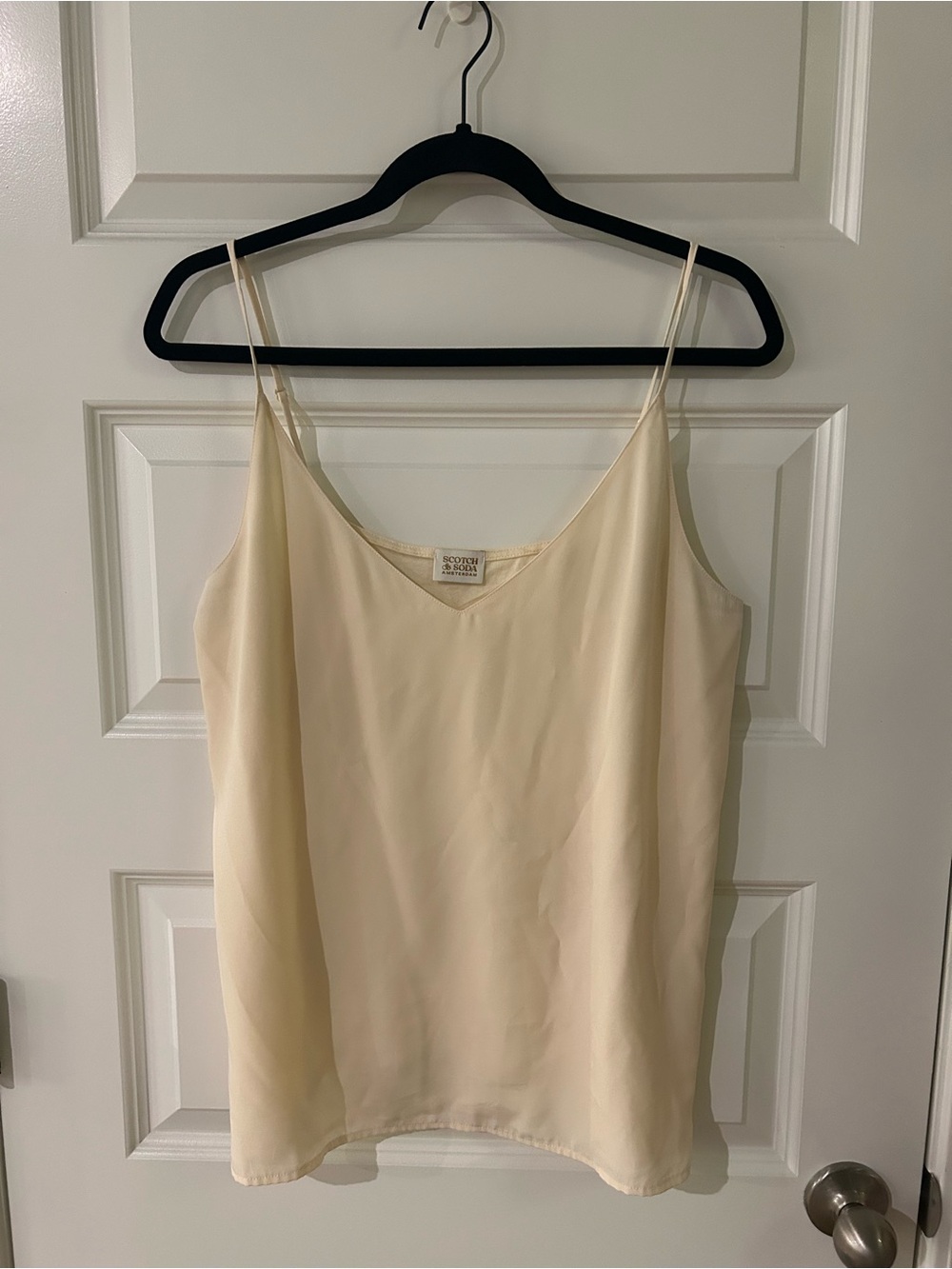 Scotch & Soda Cream Silk Slip Cami